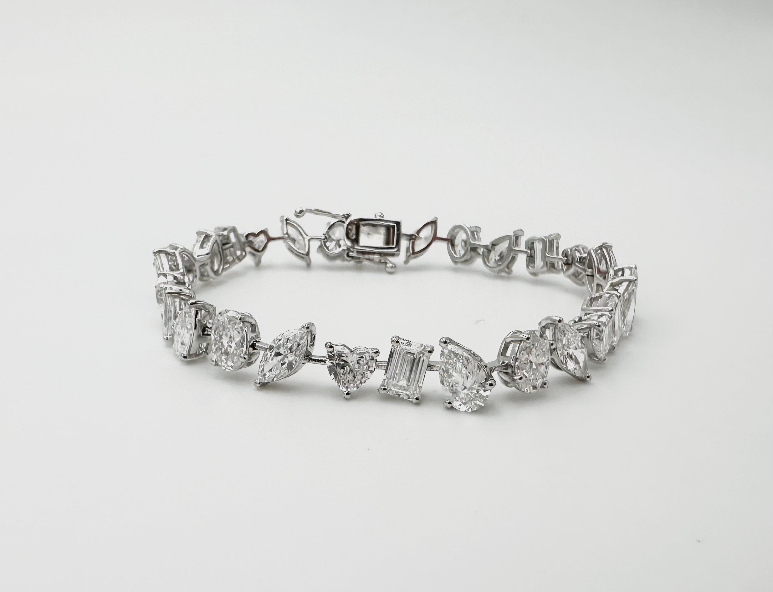 Fancy Shape Diamond Bracelet