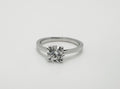 White Gold Brilliant Solitaire