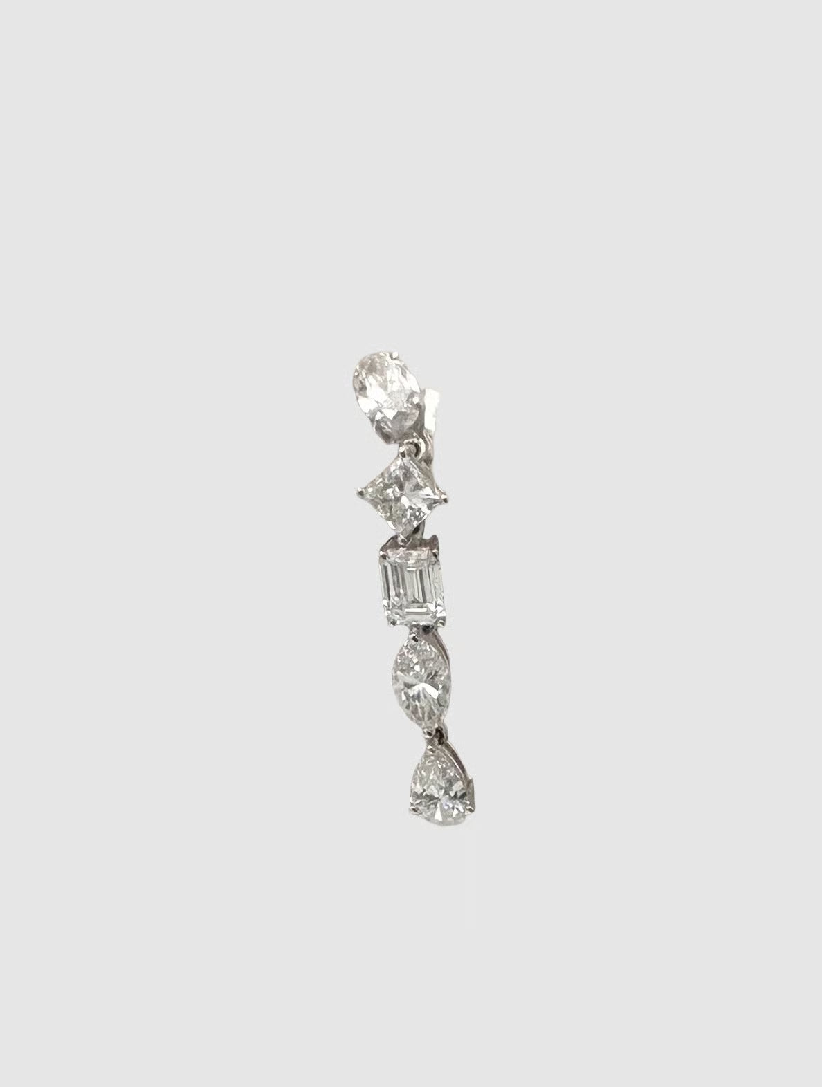Fancy Shape Drop Earrings