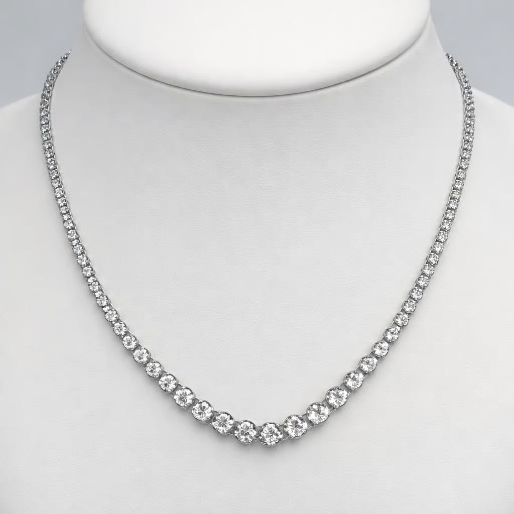 Diamond Rivière Necklace