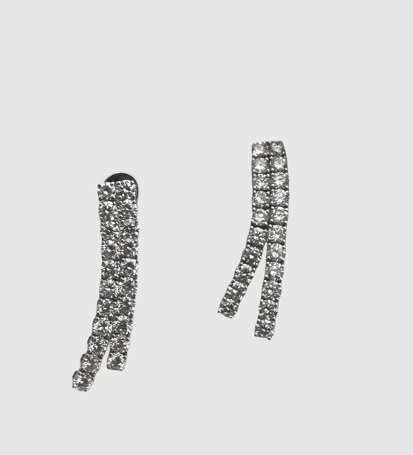 Diamond Drop Earrings